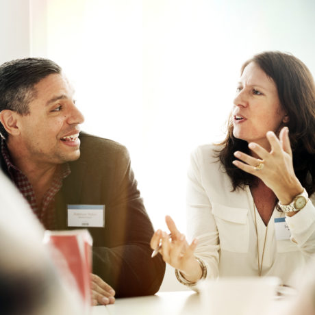 Business people discussing in a meeting